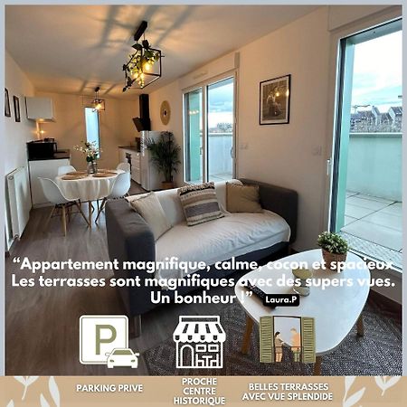 Les Terrasses De Saint Martin Apartment Rennes Bagian luar foto